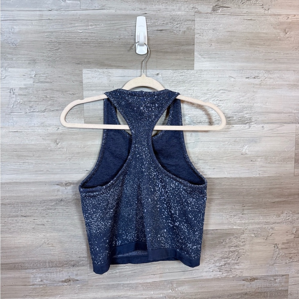 Lululemon Ebb to Street Tank Top *Size 10 *Blue Speckled Space Dye - Picture 3 of 5